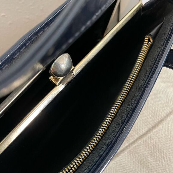 Vintage Structured Mosaics Like textured Hand Bag - Picture 5 of 8